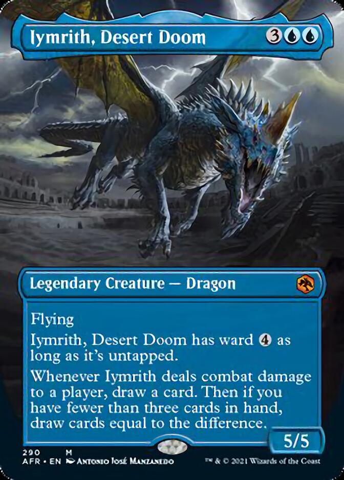 Iymrith, Desert Doom (Borderless Alternate Art) [Dungeons & Dragons: Adventures in the Forgotten Realms] | Dragon's Lair Comics and Fantasy Houston TX