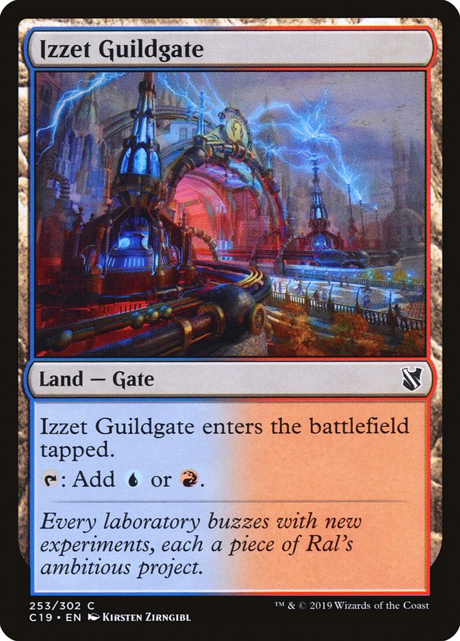 Izzet Guildgate [Commander 2019] | Dragon's Lair Comics and Fantasy Houston TX