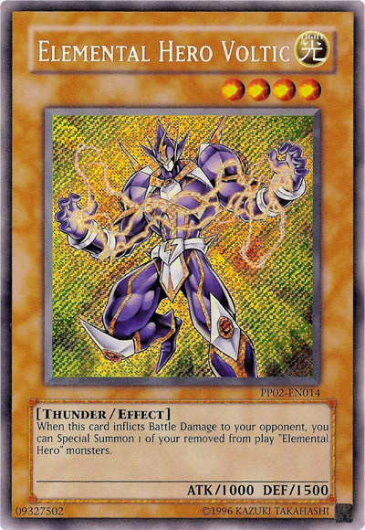 Elemental Hero Voltic [PP02-EN014] Secret Rare | Dragon's Lair Comics and Fantasy Houston TX