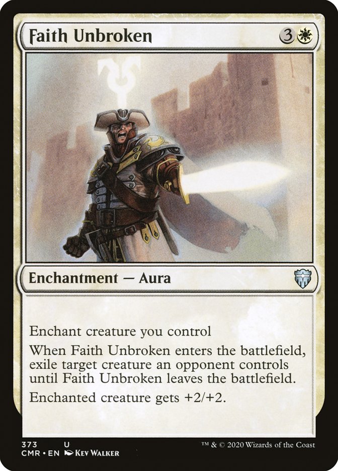 Faith Unbroken [Commander Legends] | Dragon's Lair Comics and Fantasy Houston TX