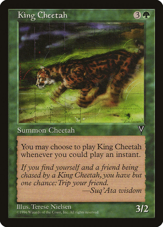 King Cheetah [Visions] | Dragon's Lair Comics and Fantasy Houston TX