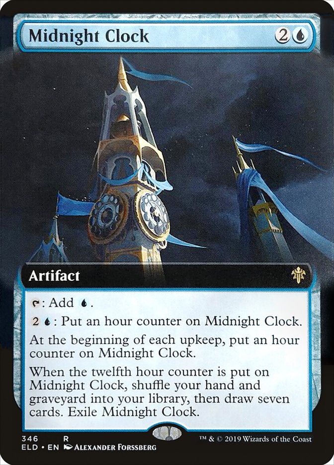 Midnight Clock (Extended Art) [Throne of Eldraine] | Dragon's Lair Comics and Fantasy Houston TX