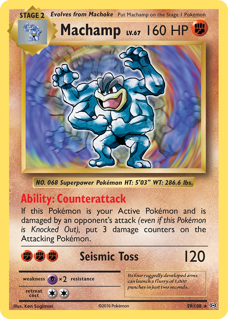 Machamp (59/108) [XY: Evolutions] | Dragon's Lair Comics and Fantasy Houston TX