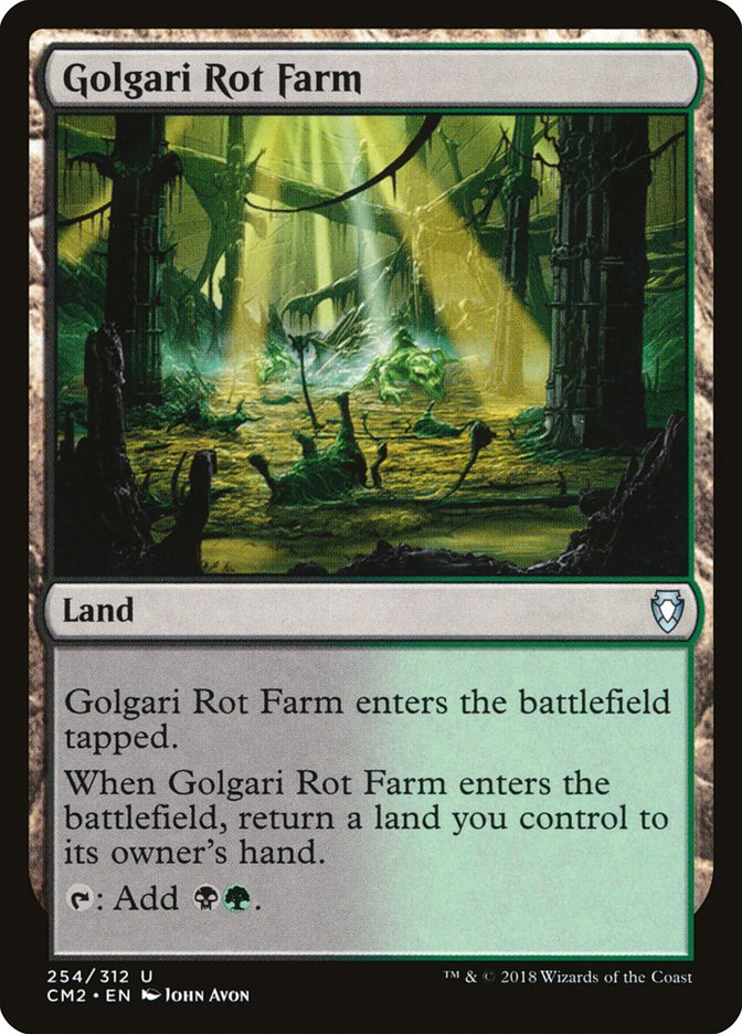 Golgari Rot Farm [Commander Anthology Volume II] | Dragon's Lair Comics and Fantasy Houston TX