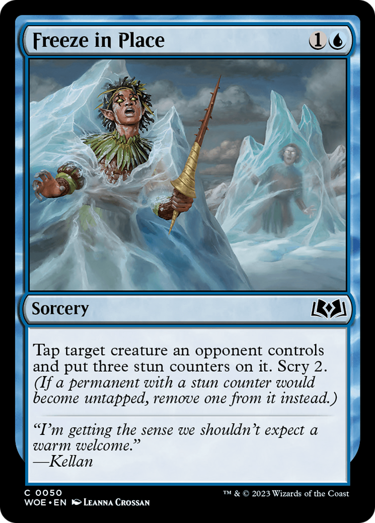 Freeze in Place [Wilds of Eldraine] | Dragon's Lair Comics and Fantasy Houston TX