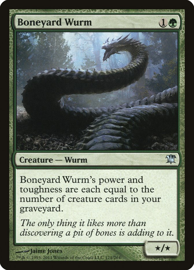 Boneyard Wurm [Innistrad] | Dragon's Lair Comics and Fantasy Houston TX