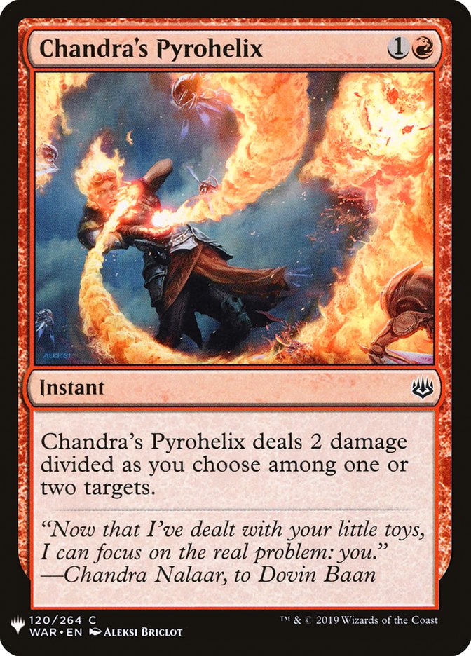 Chandra's Pyrohelix [Mystery Booster] | Dragon's Lair Comics and Fantasy Houston TX