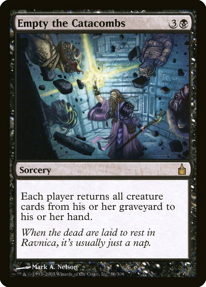 Empty the Catacombs [Ravnica: City of Guilds] | Dragon's Lair Comics and Fantasy Houston TX