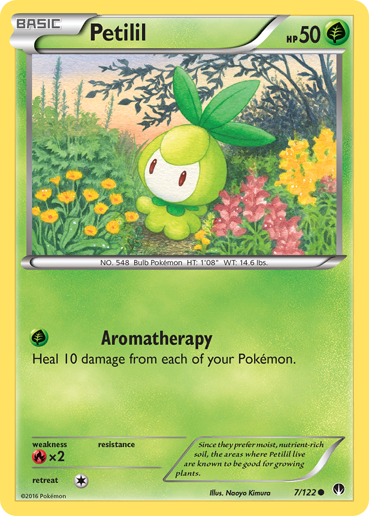 Petilil (7/122) [XY: BREAKpoint] | Dragon's Lair Comics and Fantasy Houston TX