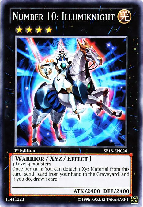 Number 10: Illumiknight [SP13-EN026] Common | Dragon's Lair Comics and Fantasy Houston TX