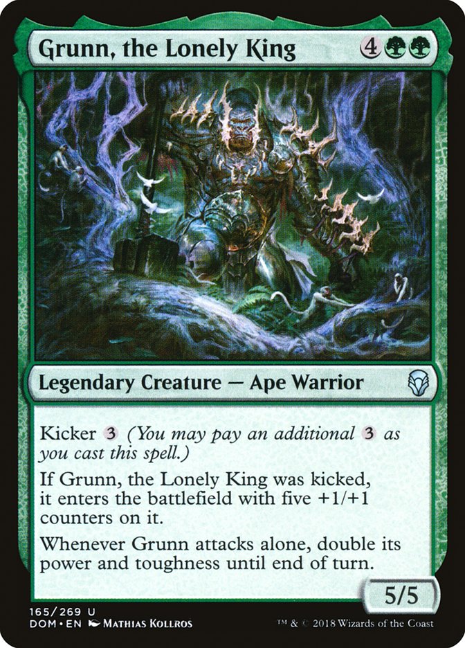 Grunn, the Lonely King [Dominaria] | Dragon's Lair Comics and Fantasy Houston TX