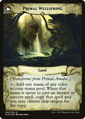 Primal Amulet // Primal Wellspring [Ixalan Prerelease Promos] | Dragon's Lair Comics and Fantasy Houston TX
