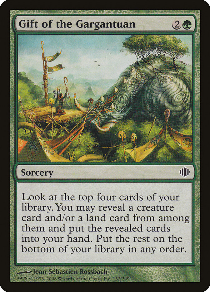 Gift of the Gargantuan [Shards of Alara] | Dragon's Lair Comics and Fantasy Houston TX