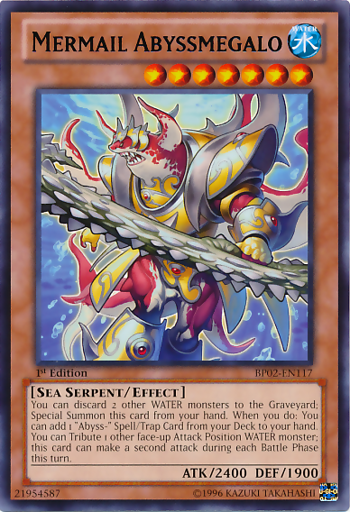 Mermail Abyssmegalo [BP02-EN117] Mosaic Rare | Dragon's Lair Comics and Fantasy Houston TX