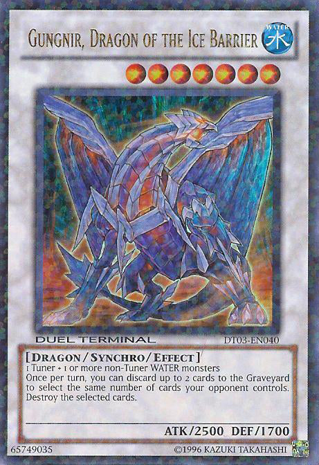 Gungnir, Dragon of the Ice Barrier [DT03-EN040] Ultra Rare | Dragon's Lair Comics and Fantasy Houston TX