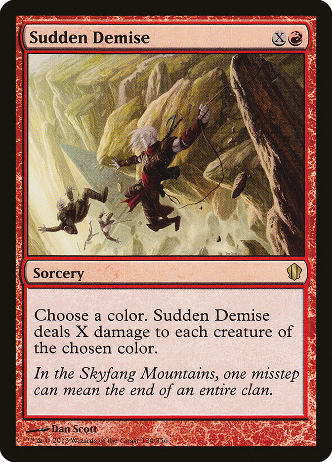 Sudden Demise [Commander 2013] | Dragon's Lair Comics and Fantasy Houston TX