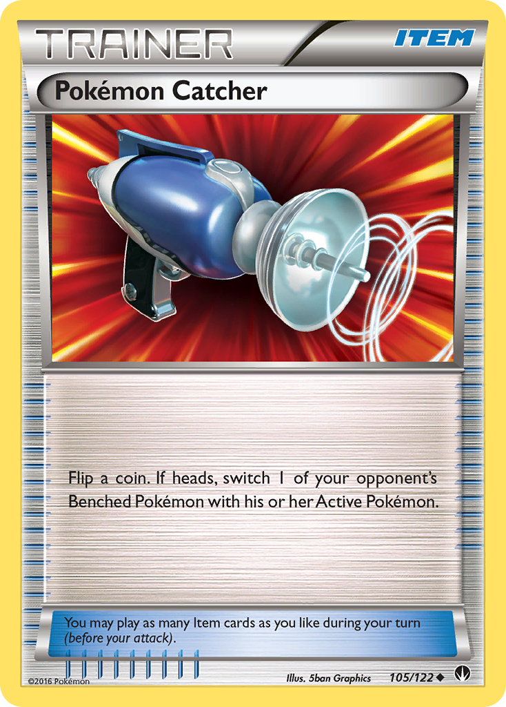 Pokemon Catcher (105/122) [XY: BREAKpoint] | Dragon's Lair Comics and Fantasy Houston TX
