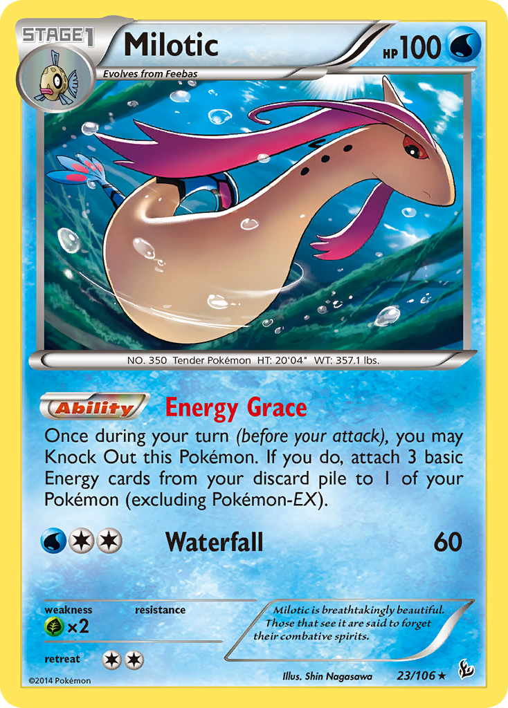 Milotic (23/106) [XY: Flashfire] | Dragon's Lair Comics and Fantasy Houston TX