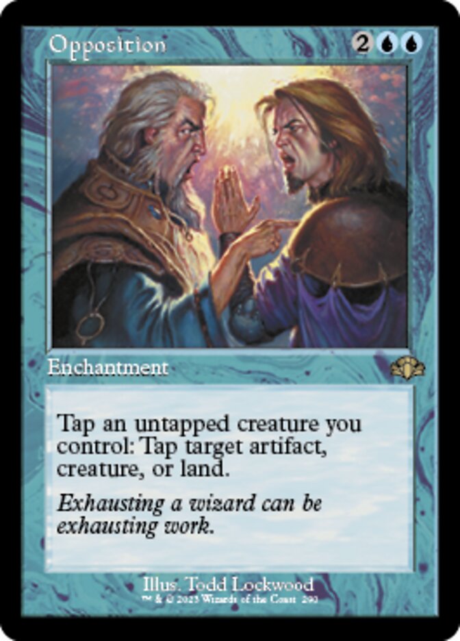 Opposition (Retro) [Dominaria Remastered] | Dragon's Lair Comics and Fantasy Houston TX