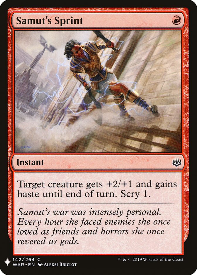 Samut's Sprint [Mystery Booster] | Dragon's Lair Comics and Fantasy Houston TX