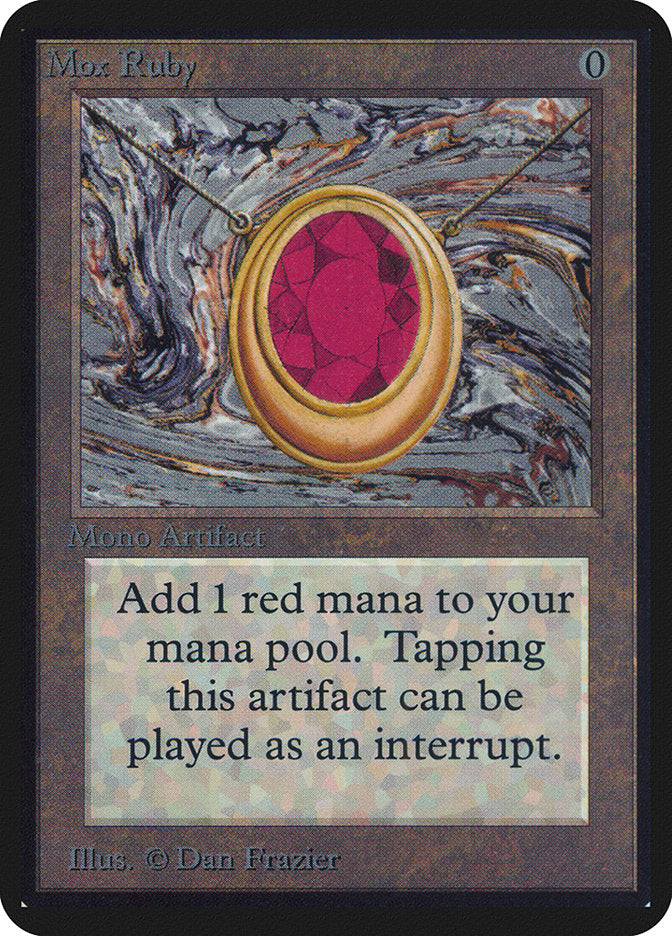 Mox Ruby [Alpha Edition] | Dragon's Lair Comics and Fantasy Houston TX