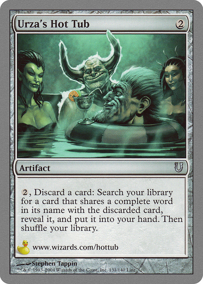 Urza's Hot Tub [Unhinged] | Dragon's Lair Comics and Fantasy Houston TX