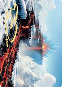 Surtland Frostpyre Art Card (Gold-Stamped Signature) [Kaldheim Art Series] | Dragon's Lair Comics and Fantasy Houston TX