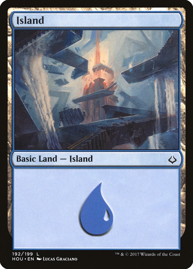 Island (192) [Hour of Devastation] | Dragon's Lair Comics and Fantasy Houston TX