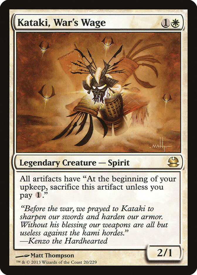 Kataki, War's Wage [Modern Masters] | Dragon's Lair Comics and Fantasy Houston TX