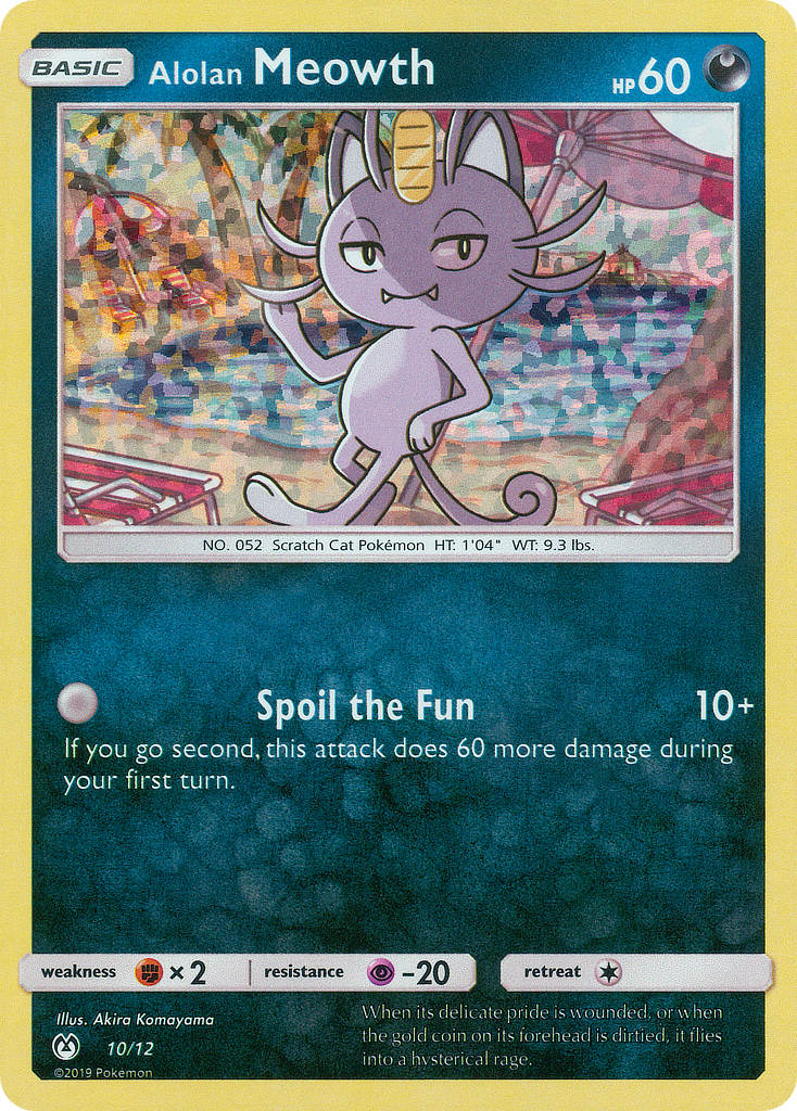 Alolan Meowth (10/12) [McDonald's Promos: 2019 Collection] | Dragon's Lair Comics and Fantasy Houston TX