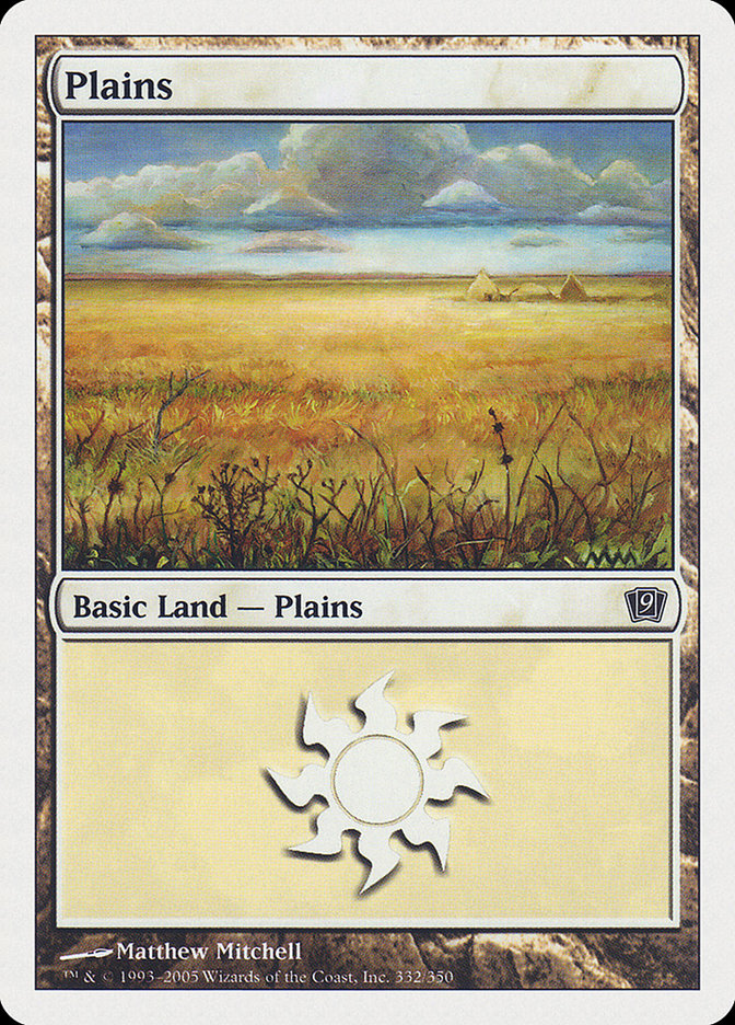 Plains (332) [Ninth Edition] | Dragon's Lair Comics and Fantasy Houston TX