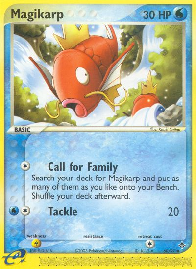 Magikarp (60/97) [EX: Dragon] | Dragon's Lair Comics and Fantasy Houston TX