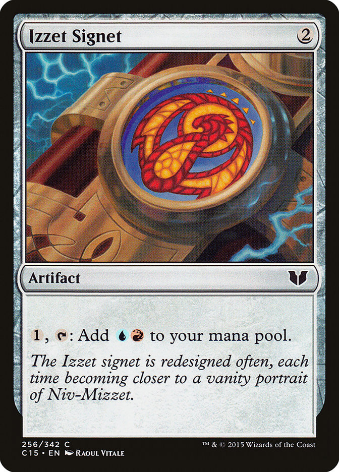 Izzet Signet [Commander 2015] | Dragon's Lair Comics and Fantasy Houston TX