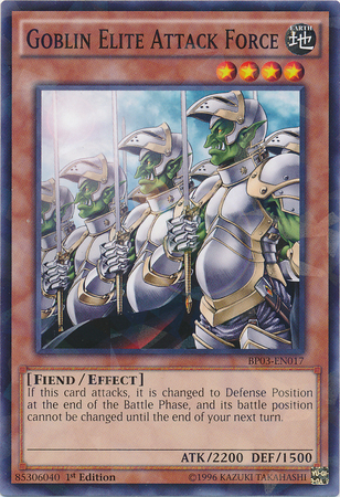 Goblin Elite Attack Force [BP03-EN017] Shatterfoil Rare | Dragon's Lair Comics and Fantasy Houston TX