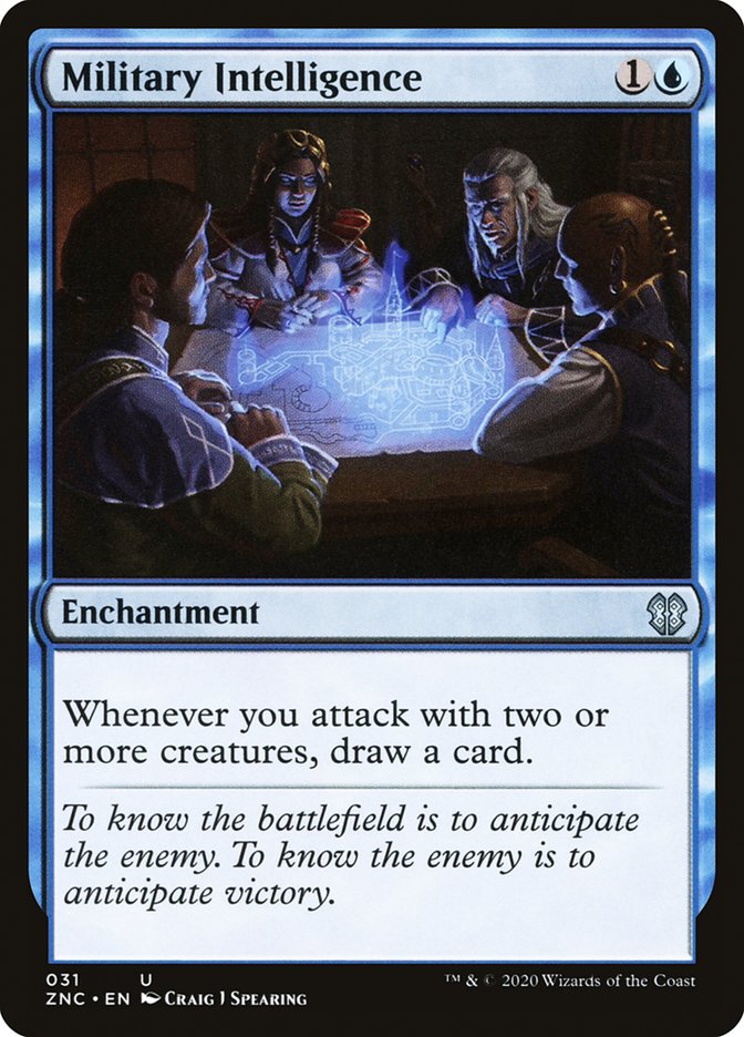 Military Intelligence [Zendikar Rising Commander] | Dragon's Lair Comics and Fantasy Houston TX