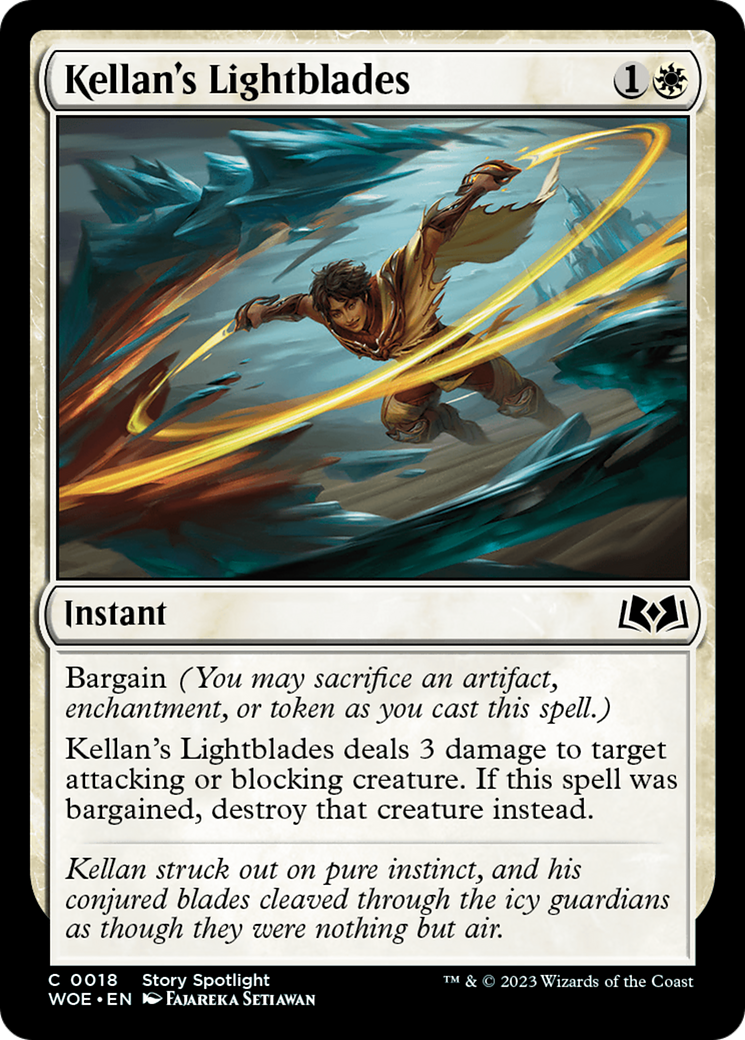 Kellan's Lightblades [Wilds of Eldraine] | Dragon's Lair Comics and Fantasy Houston TX