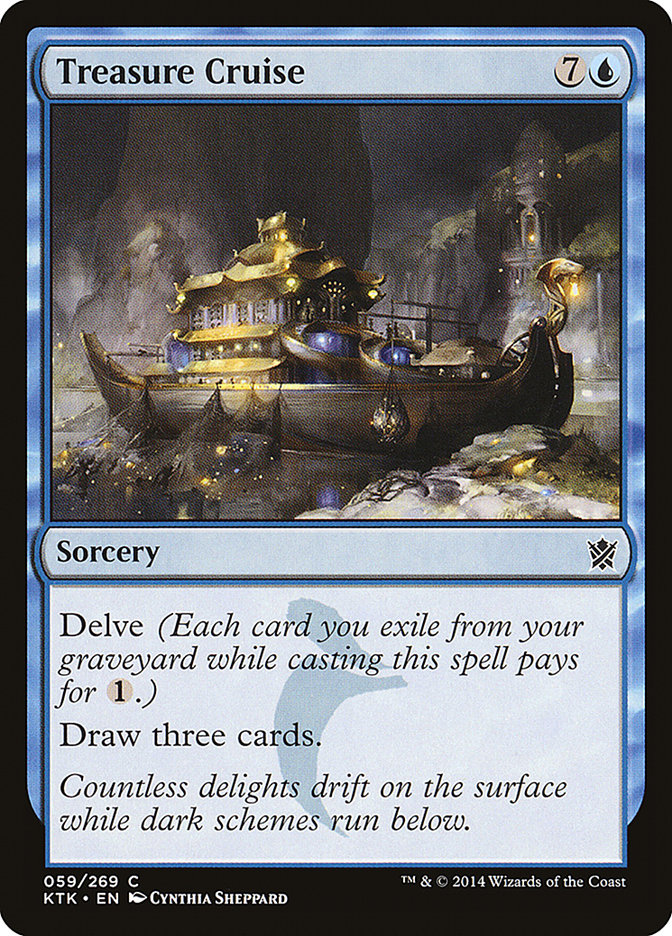 Treasure Cruise [Khans of Tarkir] | Dragon's Lair Comics and Fantasy Houston TX