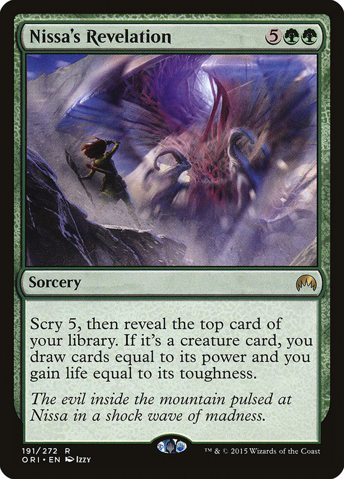 Nissa's Revelation [Magic Origins] | Dragon's Lair Comics and Fantasy Houston TX