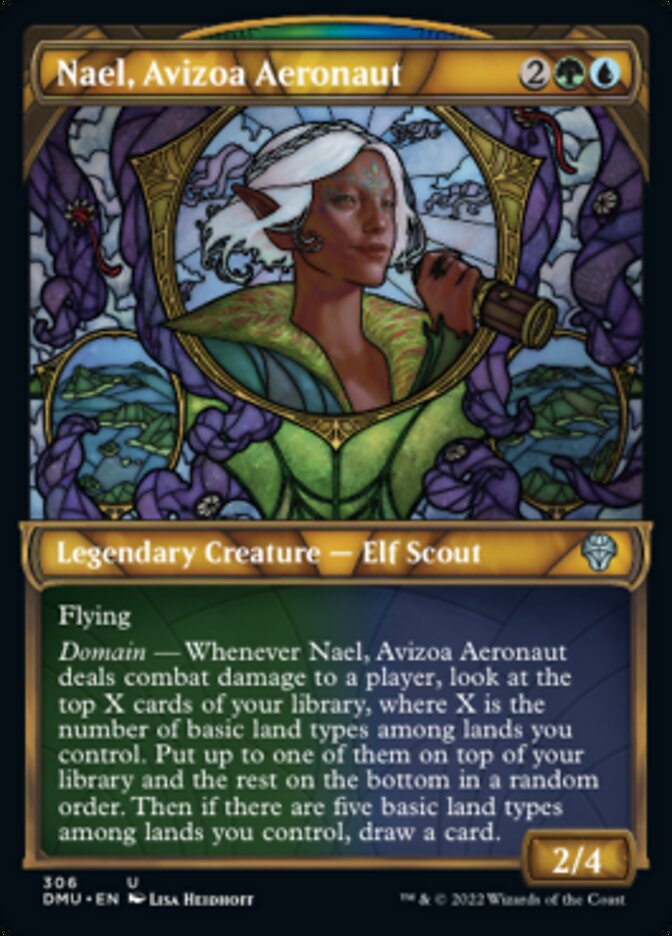 Nael, Avizoa Aeronaut (Showcase) [Dominaria United] | Dragon's Lair Comics and Fantasy Houston TX