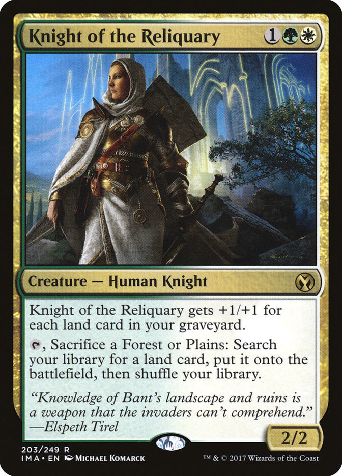 Knight of the Reliquary [Iconic Masters] | Dragon's Lair Comics and Fantasy Houston TX