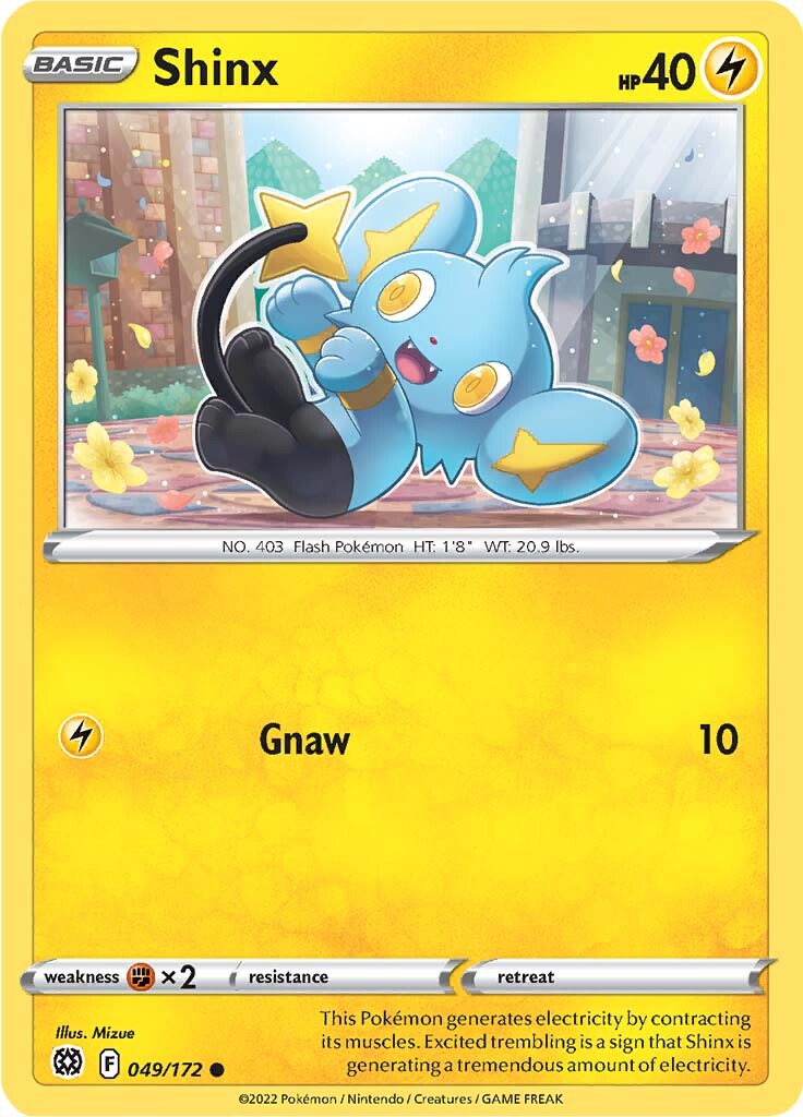 Shinx (049/172) [Sword & Shield: Brilliant Stars] | Dragon's Lair Comics and Fantasy Houston TX