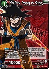 Son Goku, Prepping for Fusion (BT6-005) [Magnificent Collection Gogeta Version] | Dragon's Lair Comics and Fantasy Houston TX