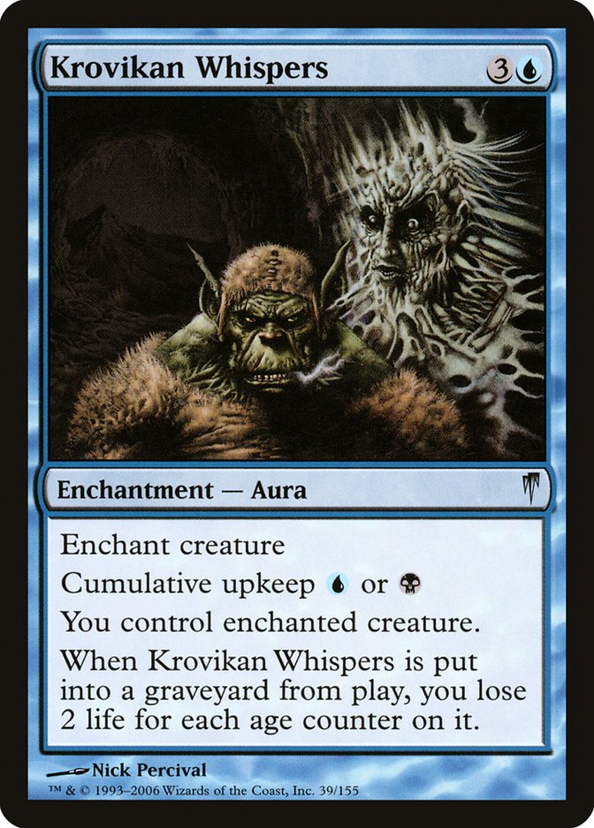 Krovikan Whispers [Coldsnap] | Dragon's Lair Comics and Fantasy Houston TX