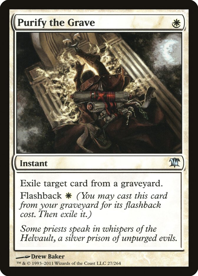 Purify the Grave [Innistrad] | Dragon's Lair Comics and Fantasy Houston TX
