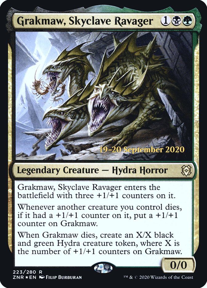 Grakmaw, Skyclave Ravager [Zendikar Rising Prerelease Promos] | Dragon's Lair Comics and Fantasy Houston TX