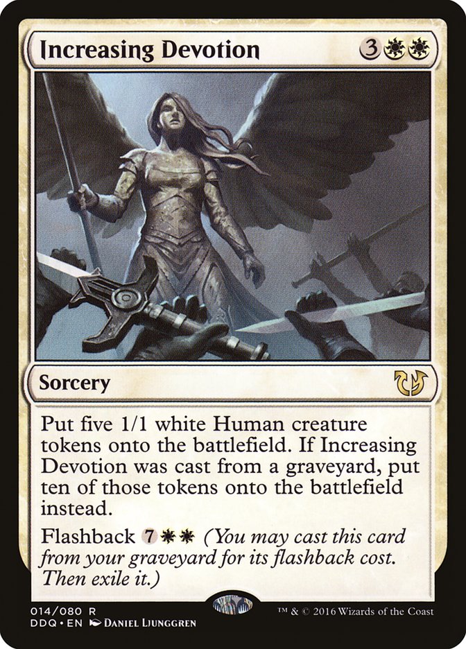 Increasing Devotion [Duel Decks: Blessed vs. Cursed] | Dragon's Lair Comics and Fantasy Houston TX