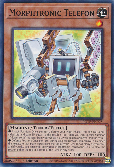 Morphtronic Telefon [POTE-EN093] Common | Dragon's Lair Comics and Fantasy Houston TX