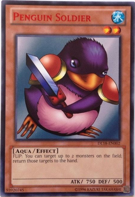 Penguin Soldier (Red - DL18) [DL18-EN002] Rare | Dragon's Lair Comics and Fantasy Houston TX