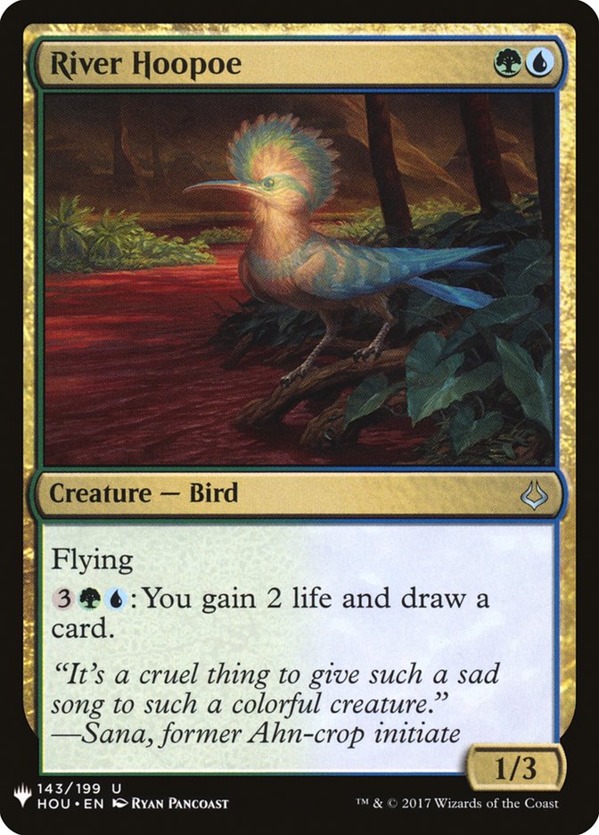 River Hoopoe [Mystery Booster] | Dragon's Lair Comics and Fantasy Houston TX