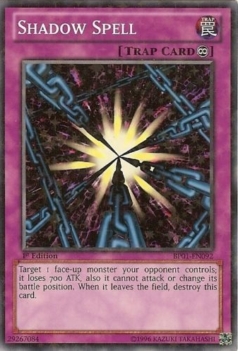Shadow Spell [BP01-EN092] Starfoil Rare | Dragon's Lair Comics and Fantasy Houston TX